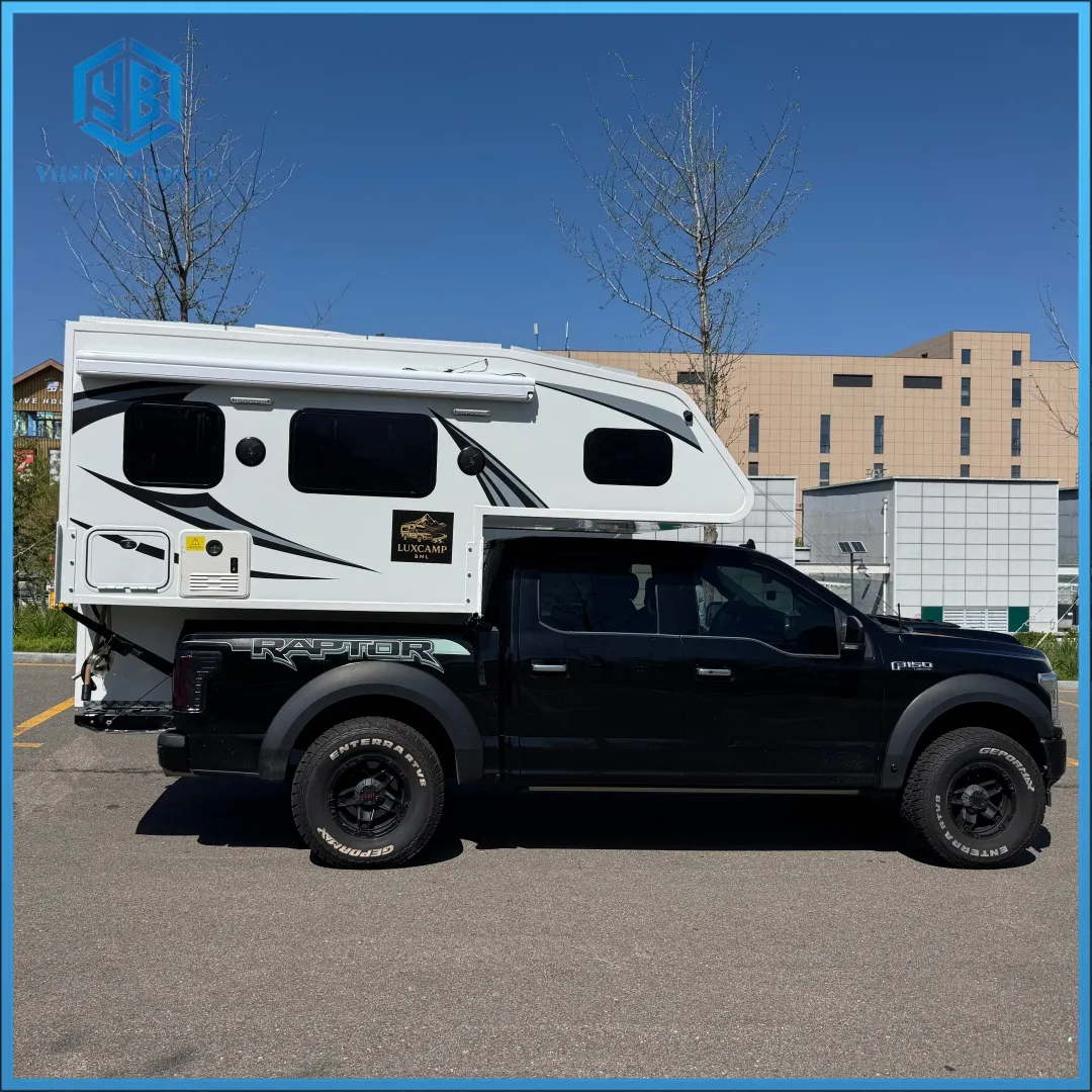 flatbed truck camper