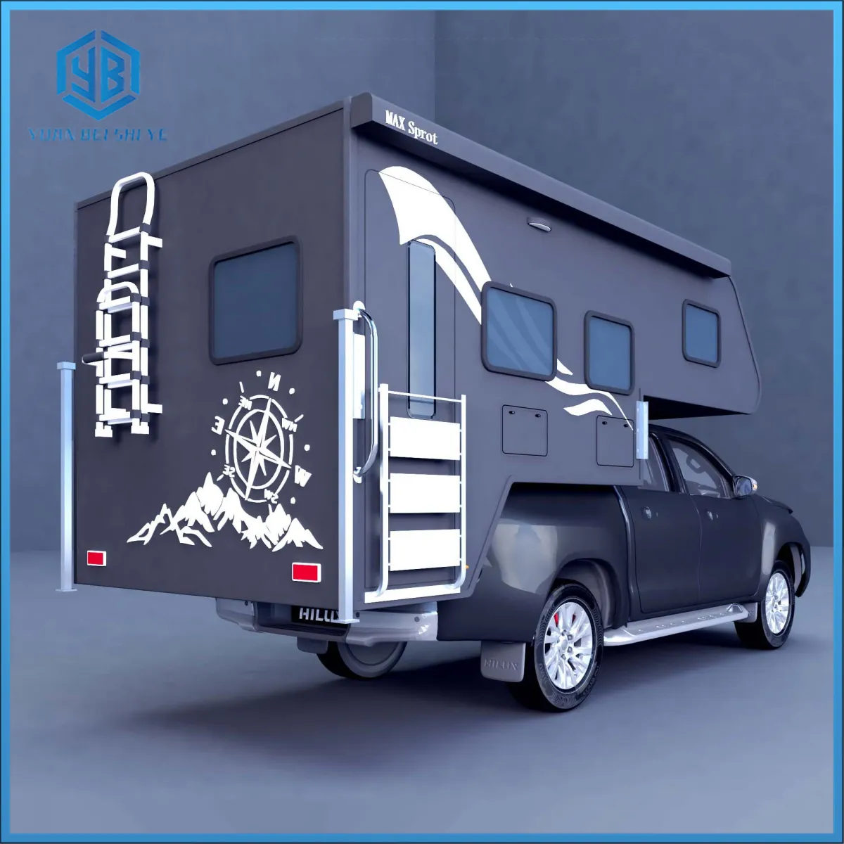 drop down truck camper