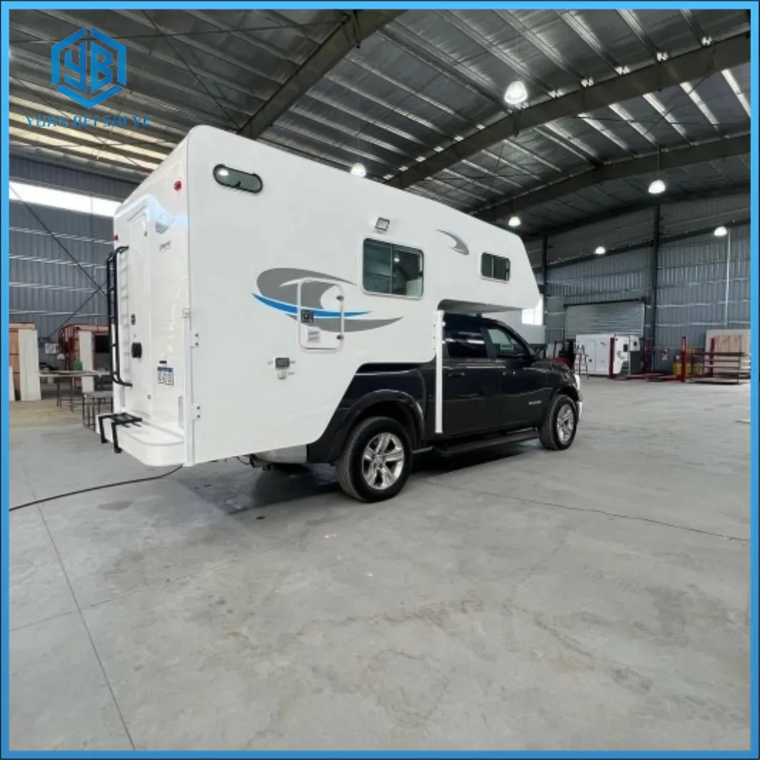 drop floor pickup camper