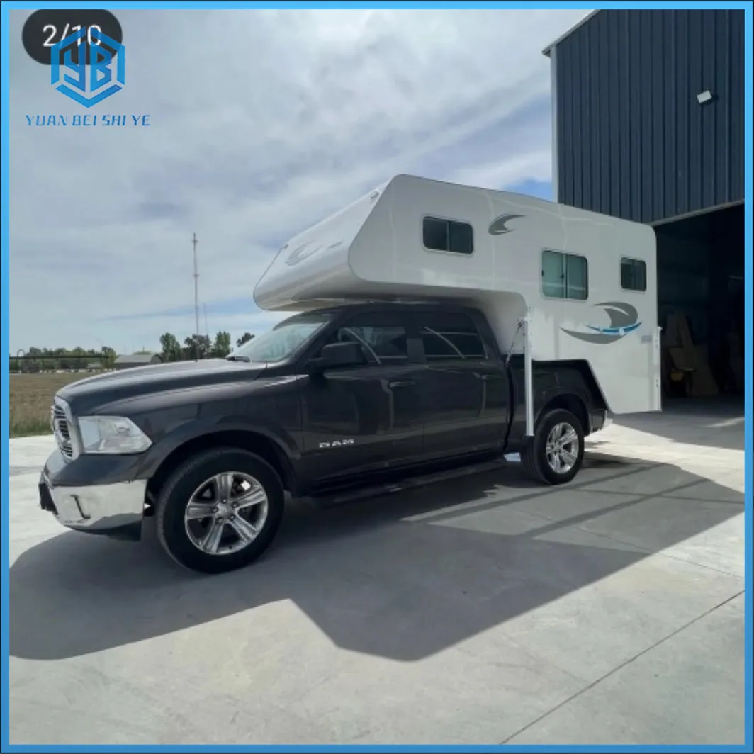 flatbed drop floor camper