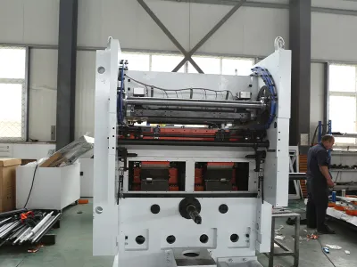 Raw material product stacking area