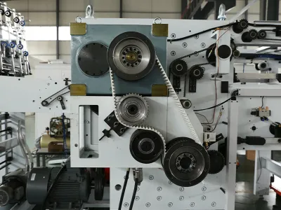 Raw material product stacking area