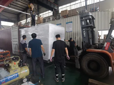 Product inspection packaging area