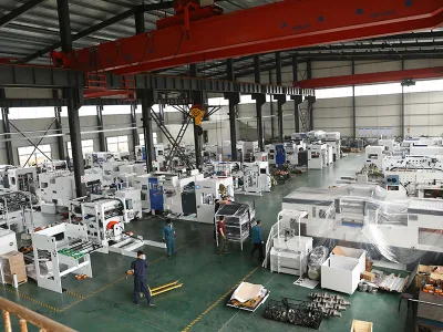 Raw material product stacking area
