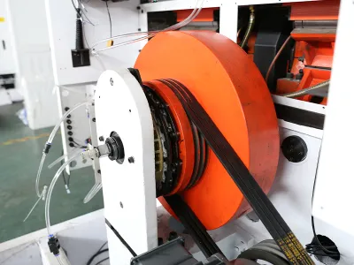 Raw material product stacking area