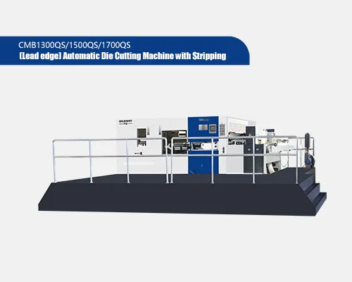 CMB1300QS/1500QS/1700QS&(Lead edge) Automatic Die Cutting Machine with Stripping