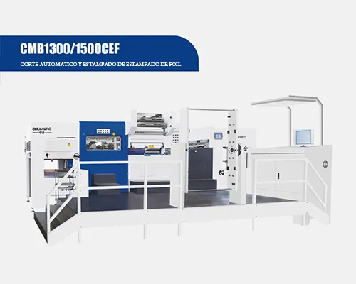 CMB1300/1500 CEF Corte autom&aacute;tico y estampado de estampado de foil