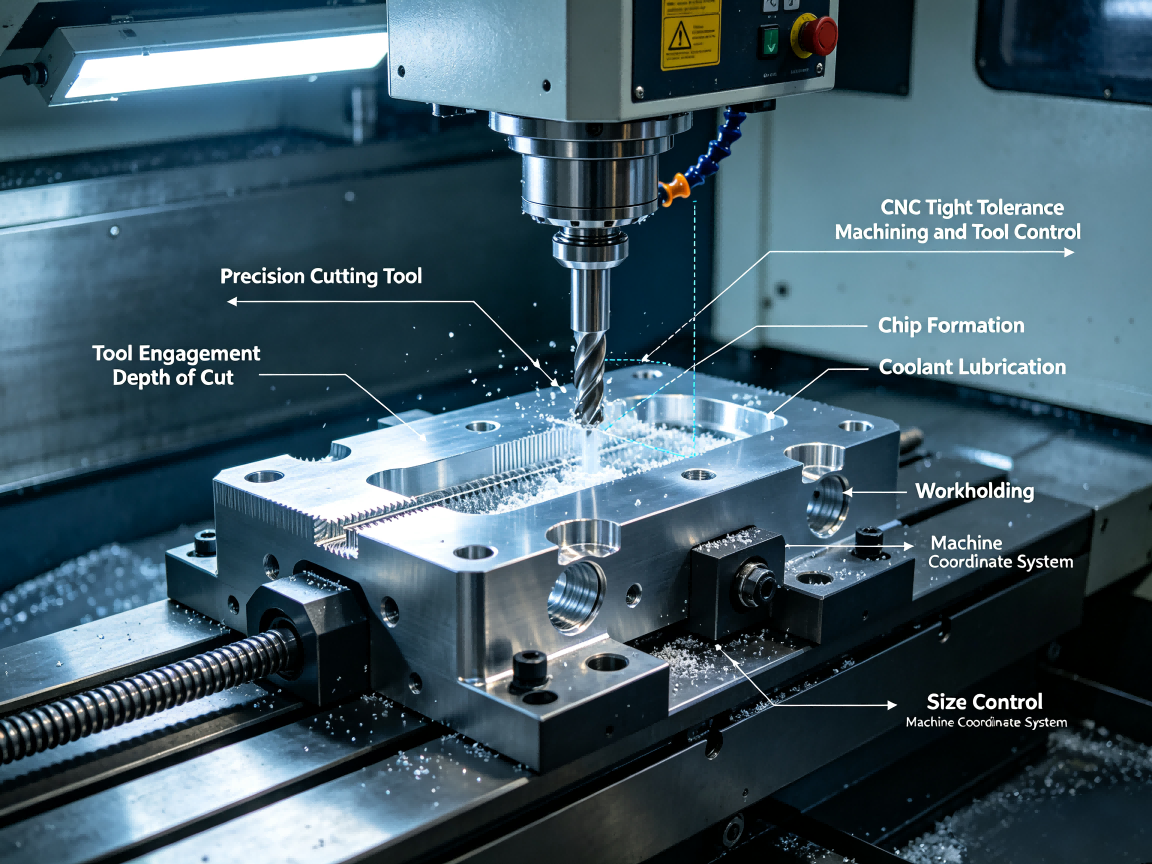 CNC Tight Tolerance Machining and Tool Control