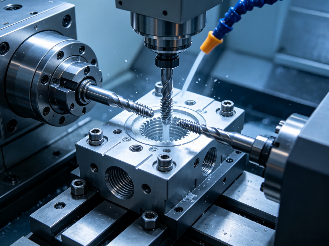 CNC Tapping and Thread Milling