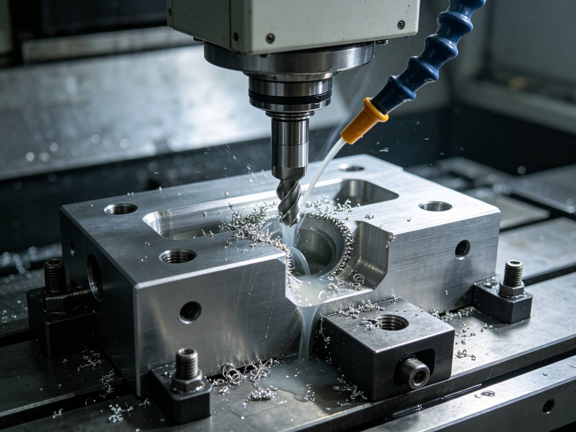 CNC Burr Formation on Milled and Drilled Parts