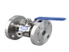 insulation sanitary ball valve for chemical use