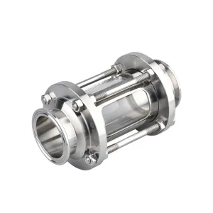 WH Sanitary Straight Through Quick Clamp Sight Glass
