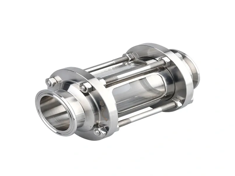 WH Sanitary Straight Through Quick Clamp Sight Glass
