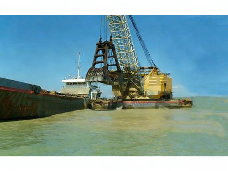 13m&sup3; Grab Dredger