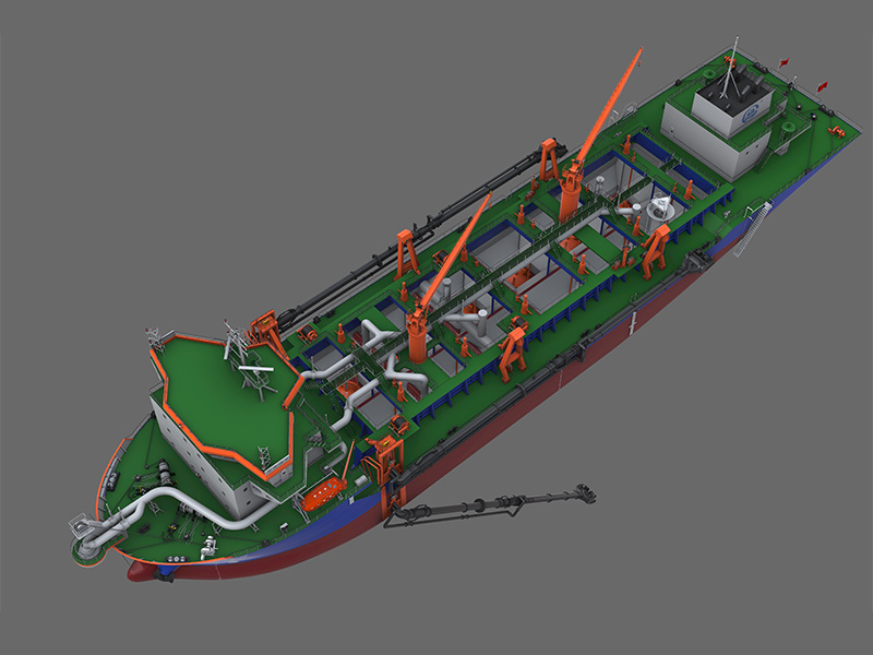 Trailing Suction Hopper Dredger