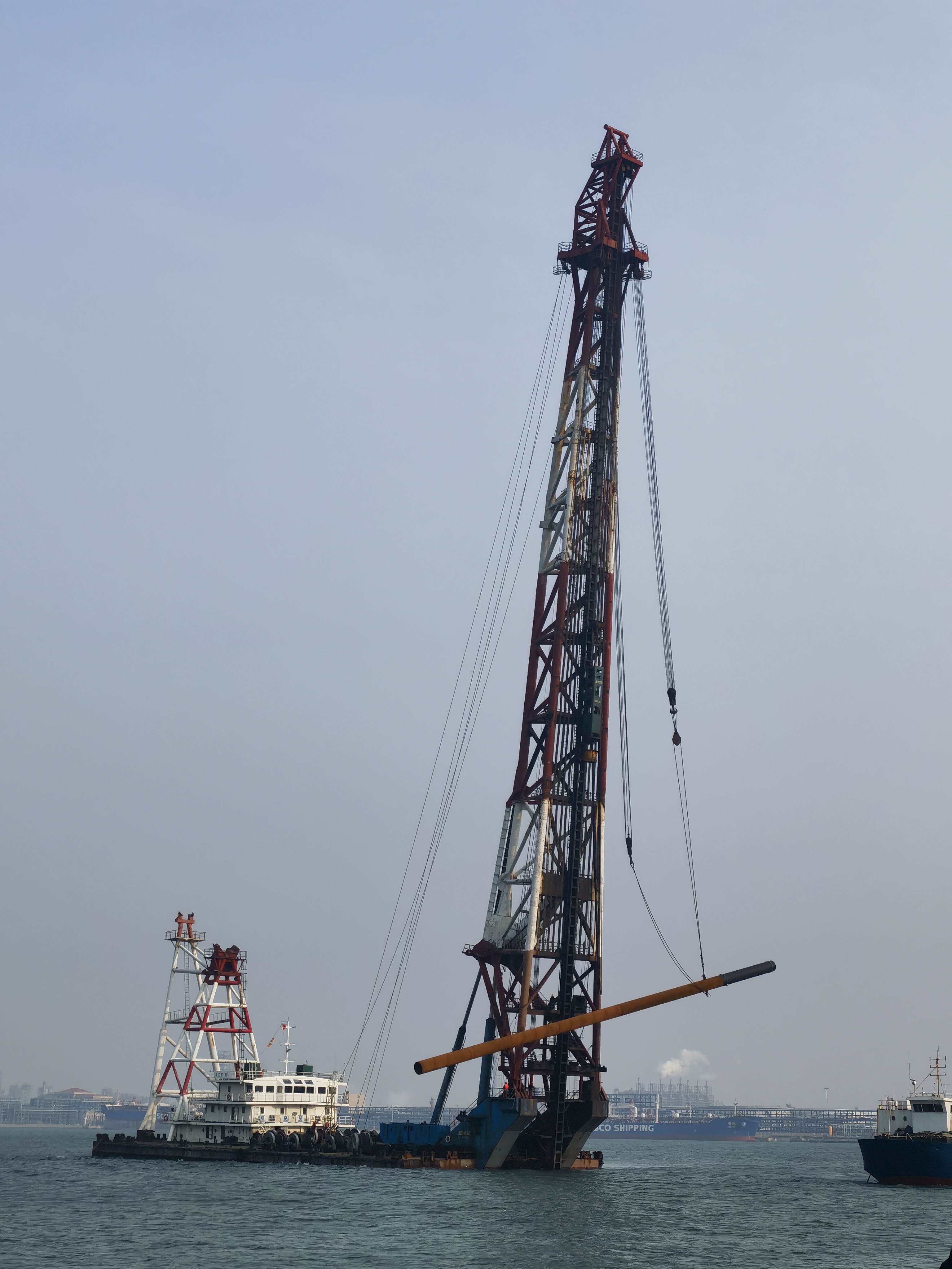 Pile Driving Barge | 96-meter Class Pile Frame 