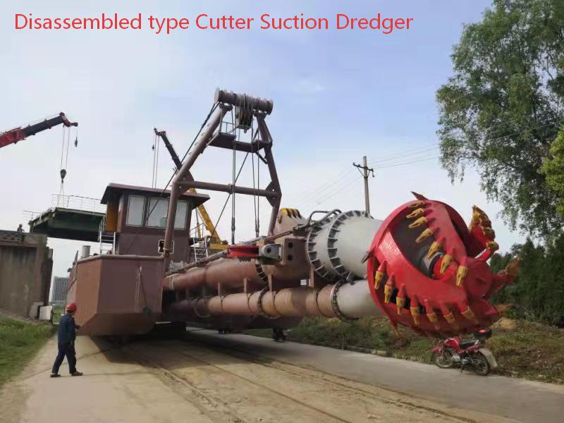  500m3/h Cutter Suction Dredger | Self Propelled | Modular Type