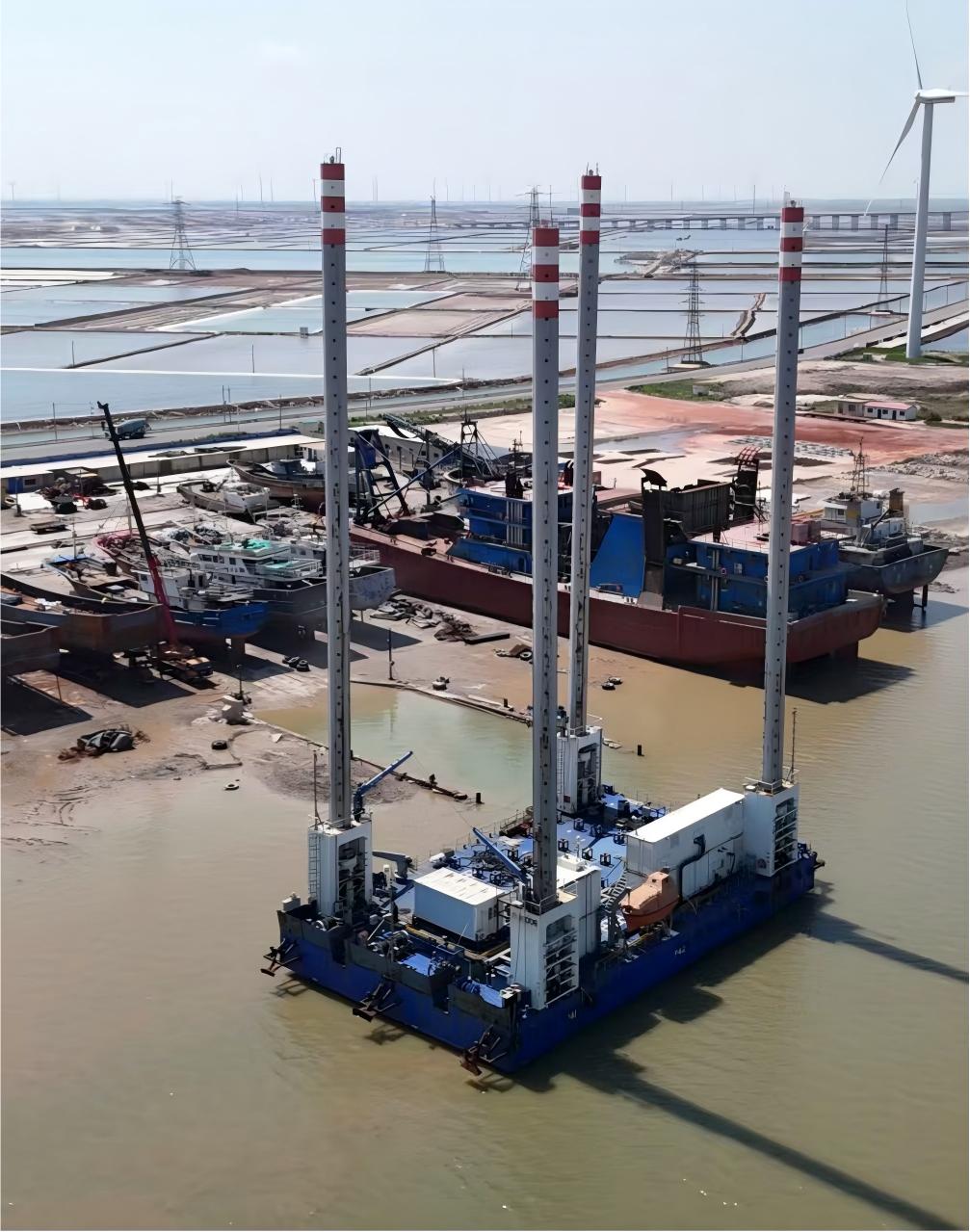 Modular Jack Up Barge | Offshore Construction Platform