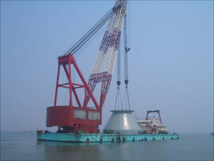 1000 Tons Floating Crane  