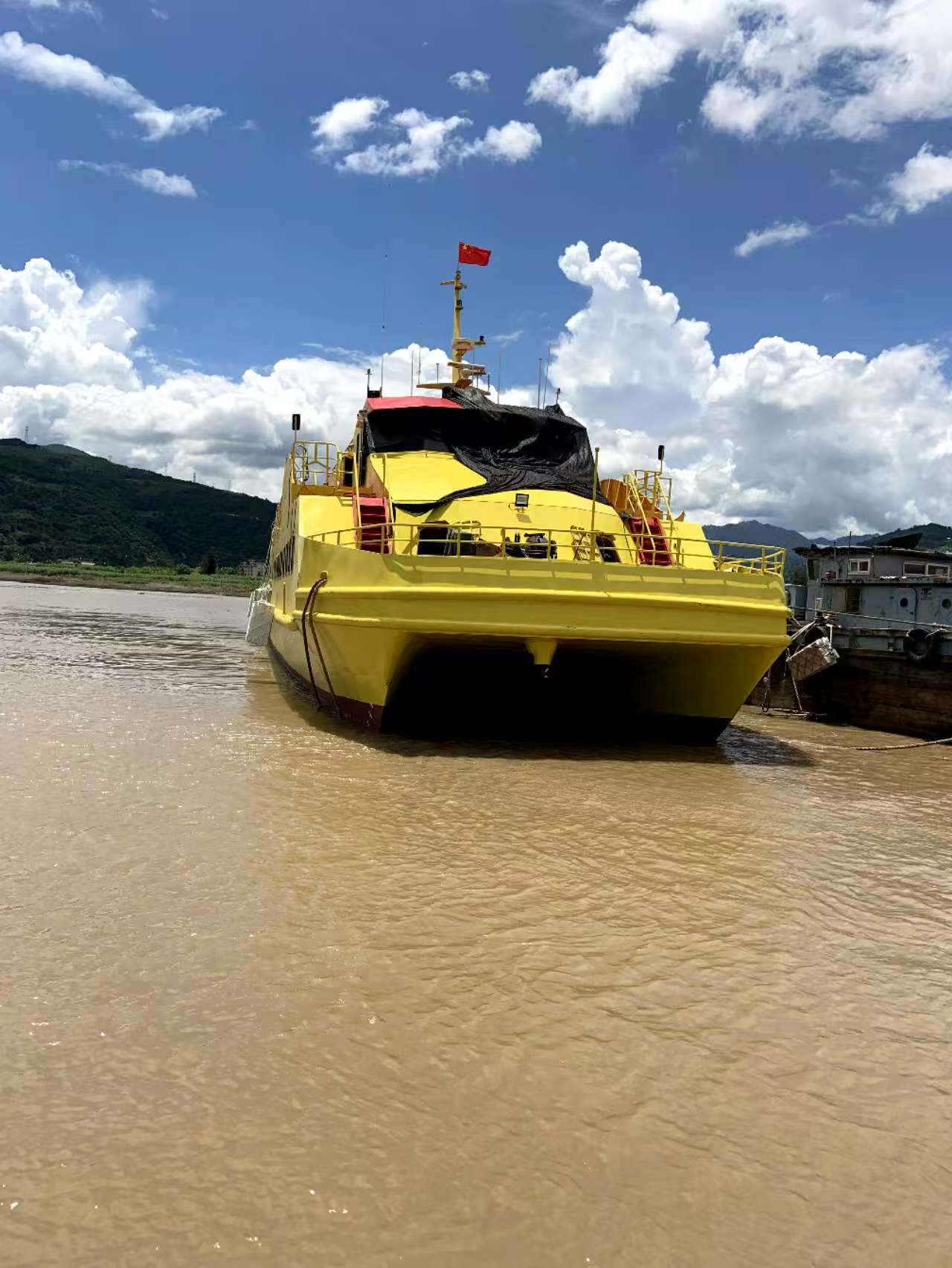 Aluminum Catamaran Transport Boat