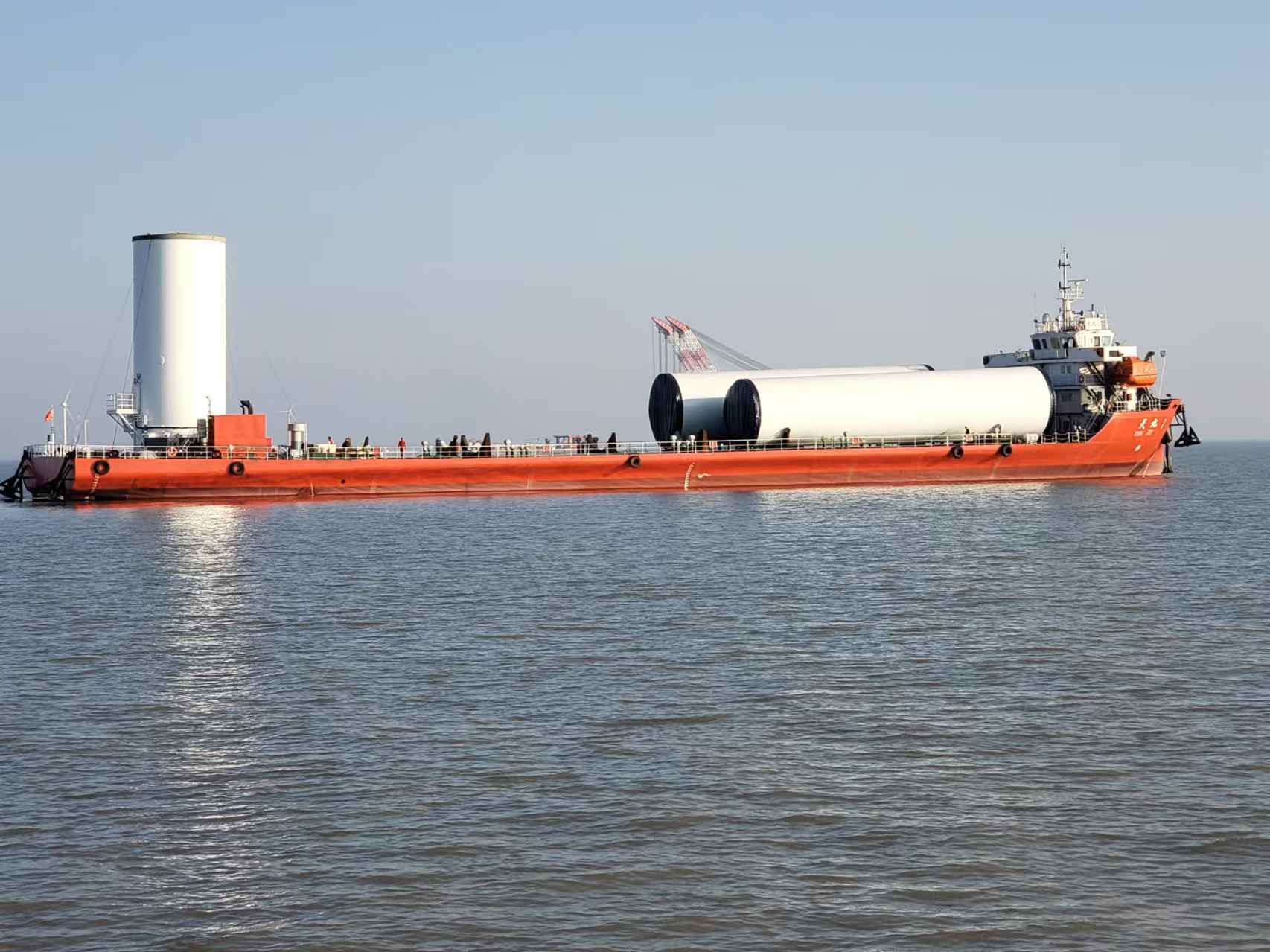 100m Self Propelled Deck Barge 