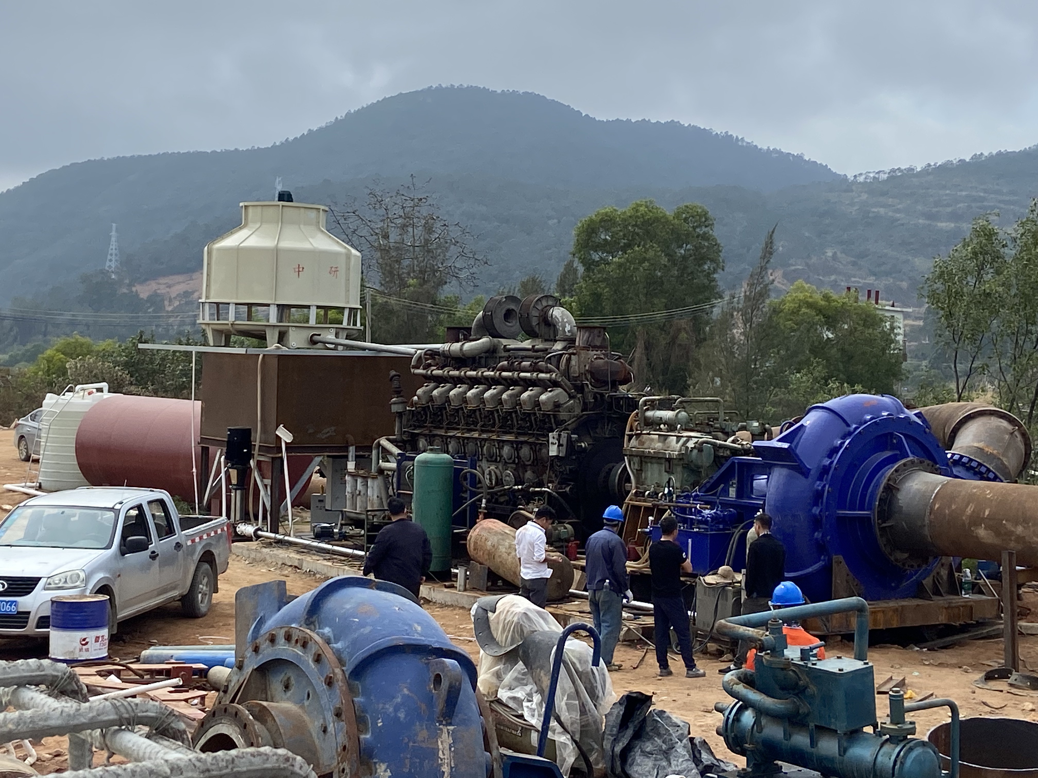 Booster Pump Station Commissioning - Yangyang Marine Dredging Project