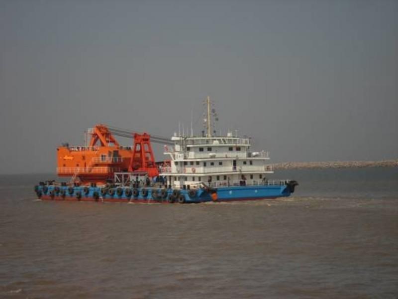 25m3 Grab Dredger | Self-propelled