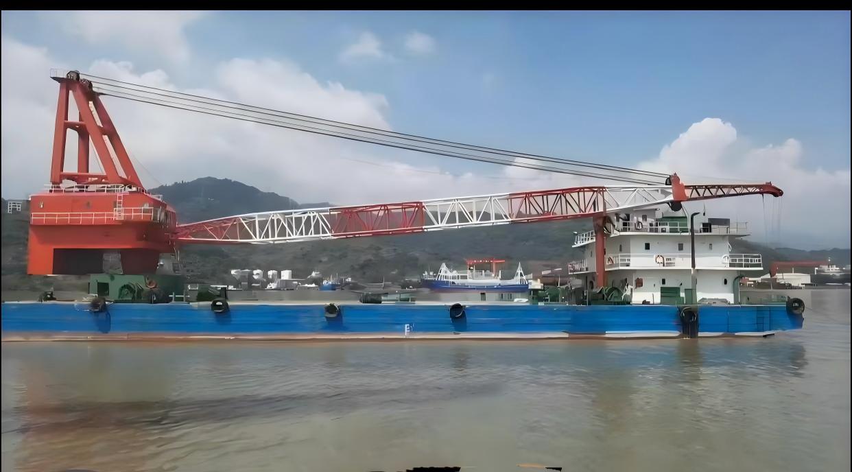 100 Tons Floating Crane  
