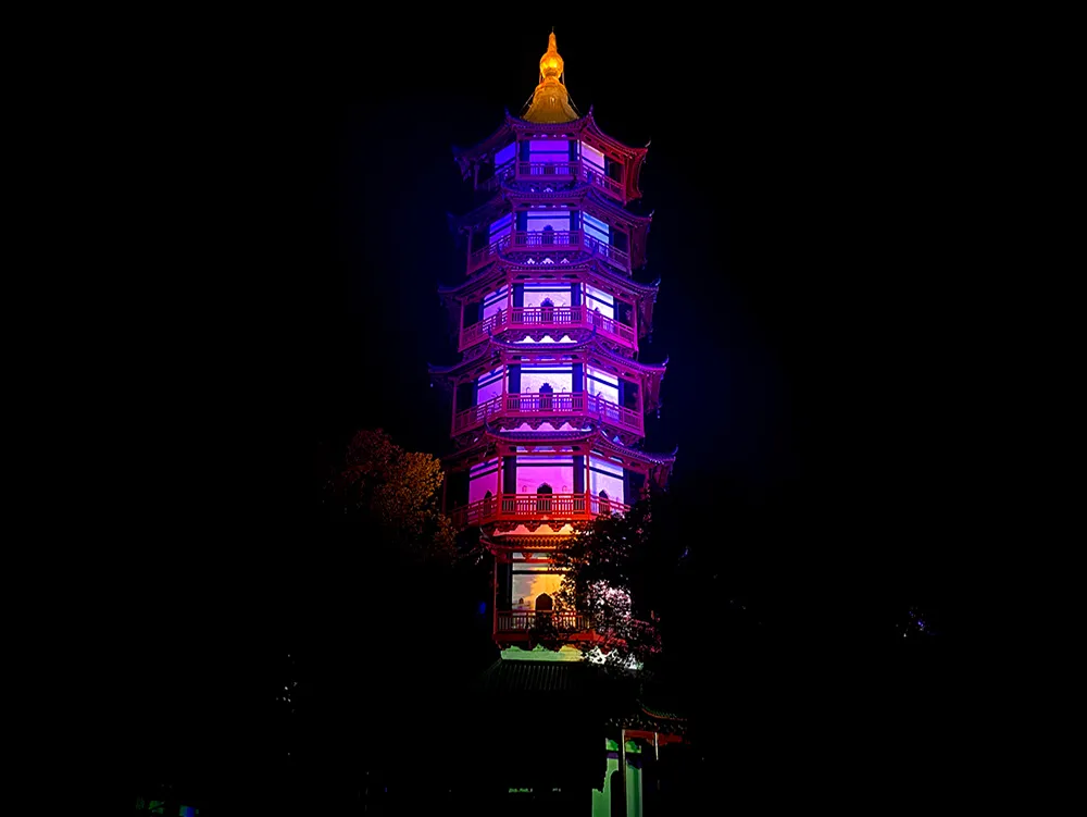 Rope Golden Tower in Nanchang City