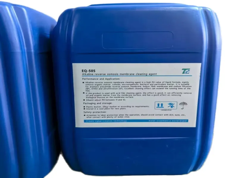 Remove organic matter, colloids, microorganisms, bacteria and particulate substances Alkaline Reverse Osmosis Membrane Cleaner