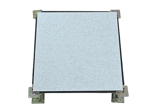 Anti-static borderless steel floor