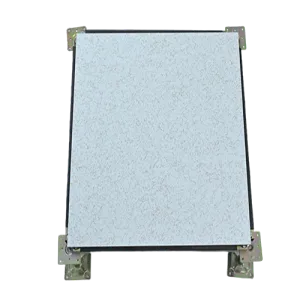 Anti-static borderless steel floor