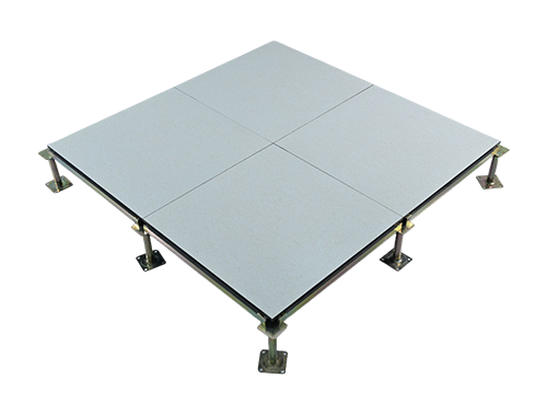 Low maintenance ceramic anti-static flooring