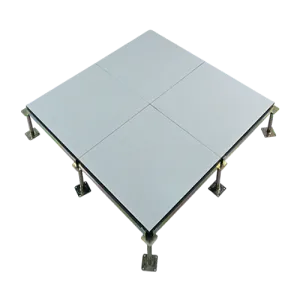 Low maintenance ceramic anti-static flooring