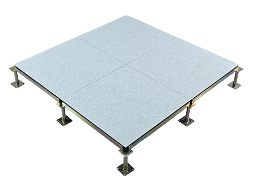 All-steel borderless anti-static floor