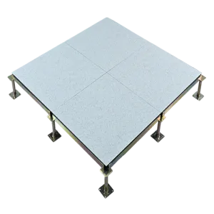 All-steel borderless anti-static floor