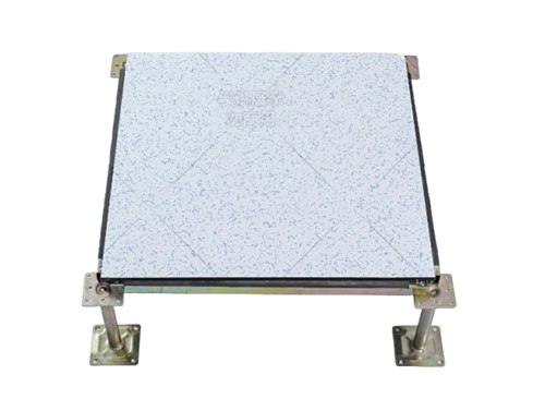 High-strength compression-resistant ceramic anti-static floor