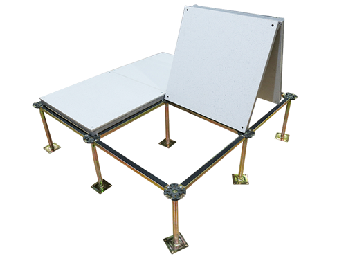 Anti-static aluminum alloy floor