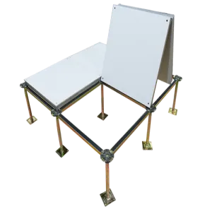 Anti-static aluminum alloy floor