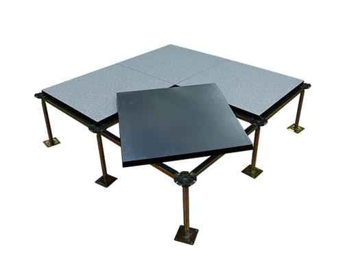 Calcium sulfate antistatic floor