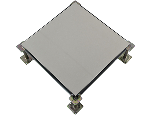 Static dissipative ceramic flooring