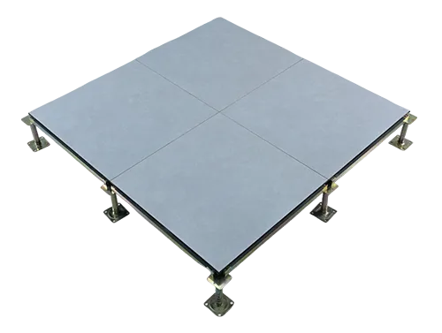 High temperature resistant ceramic anti-static floor