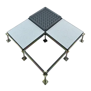 High-strength all-steel anti-static floor