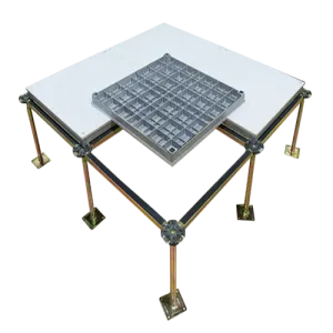 Environmentally friendly aluminum alloy anti-static floor
