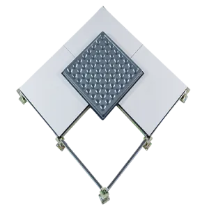 Environmentally friendly ceramic anti-static floor