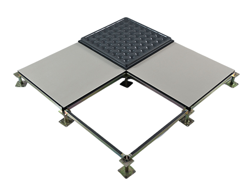 Wear-resistant ceramic anti-static floor