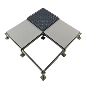 Wear-resistant ceramic anti-static floor