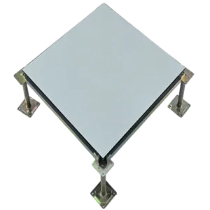 Anti-static and anti-corrosion ceramic floor