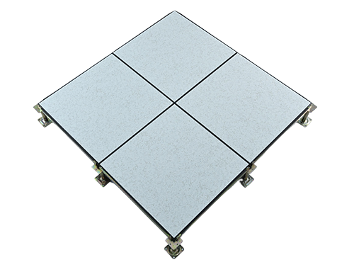 High-strength all-steel anti-static floor