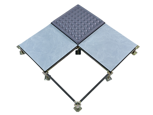 Anti-corrosion ceramic anti-static floor